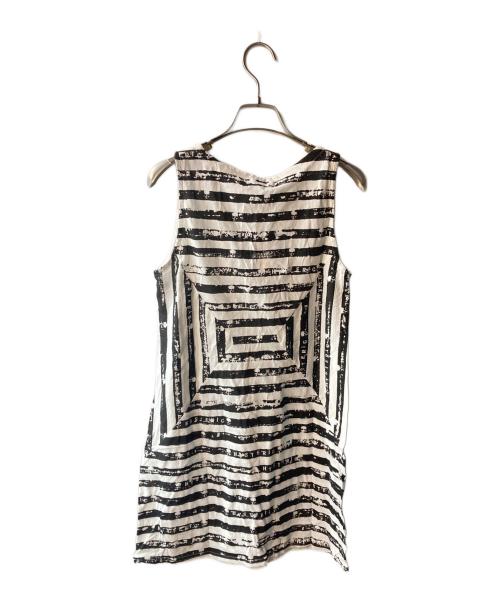 Andy Warhol by HYSTERIC GLAMOUR（アンディーウォーホルバイヒステリックグラマー）Andy Warhol by HYSTERIC GLAMOUR (アンディーウォーホルバイヒステリックグラマー) ノースリーブワンピース ホワイト サイズ:FREE 未使用品の古着・服飾アイテム