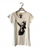 Hysteric Glamourヒステリックグラマー）の古着「AC/DC プリントTシャツ」｜ホワイト