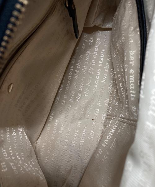 Kate Spade（ケイトスペード）Kate Spade (ケイトスペード) 2WAYバッグ ブラックの古着・服飾アイテム