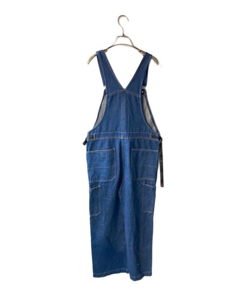 GRAMICCI（グラミチ）GRAMICCI (グラミチ) DENIM W'S ROCK SLIDE OVRALL インディゴ サイズ:Sの古着・服飾アイテム