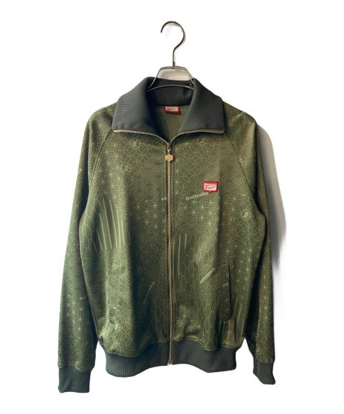 Onitsuka Tiger（オニツカタイガー）Onitsuka Tiger (オニツカタイガー) トラックジャケット カーキ サイズ:Ｍの古着・服飾アイテム