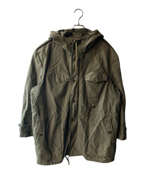 NO BRAND（ノーブランド）NO BRAND (ノーブランド) ドイツ軍モッズコート カーキ サイズ:サイズ表記無の古着・服飾アイテム