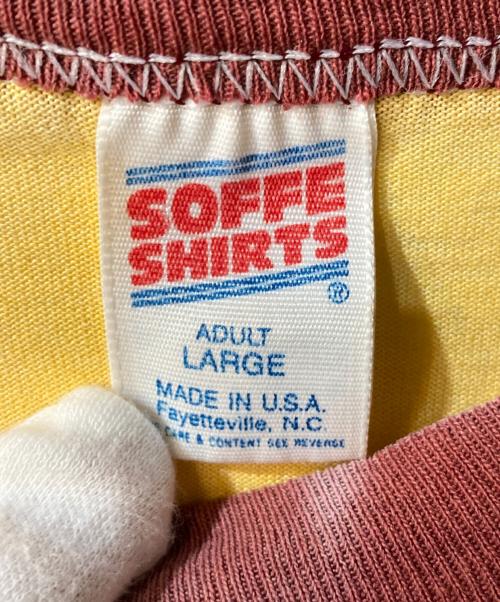 SOFFESHIRTS（ソフィーシャツ）SOFFESHIRTS (ソフィーシャツ) Tシャツ イエロー サイズ:Lの古着・服飾アイテム