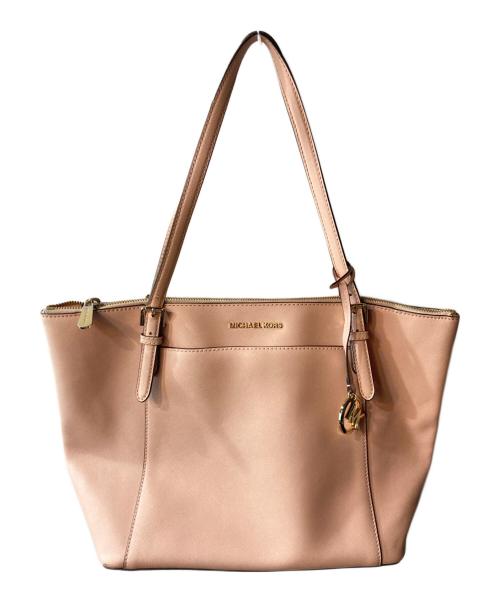 MICHAEL KORS（マイケル・コース）MICHAEL KORS (マイケル・コース) トートバッグ ピンクの古着・服飾アイテム