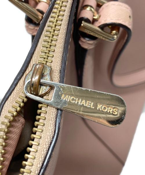MICHAEL KORS（マイケル・コース）MICHAEL KORS (マイケル・コース) トートバッグ ピンクの古着・服飾アイテム