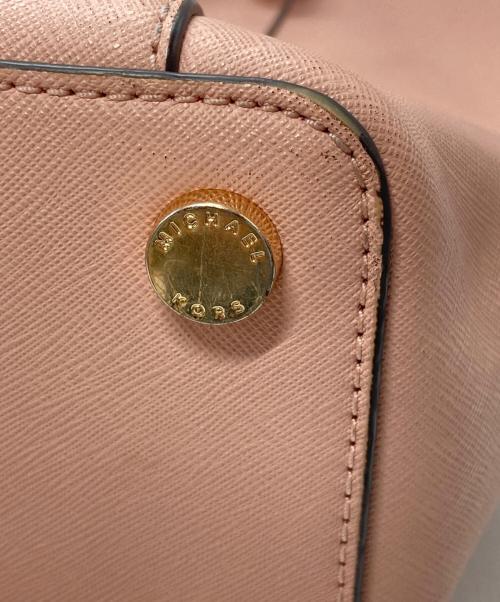 MICHAEL KORS（マイケル・コース）MICHAEL KORS (マイケル・コース) トートバッグ ピンクの古着・服飾アイテム