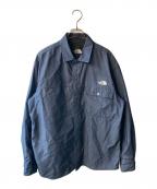 THE NORTH FACEザ ノース フェイス）の古着「ロングスリーブナイロンデニムヌプシシャツ」｜インディゴ