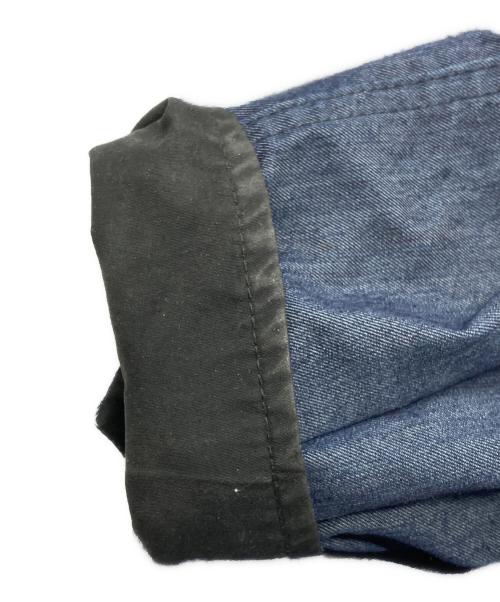 THE NORTH FACE（ザ ノース フェイス）THE NORTH FACE (ザ ノース フェイス) ロングスリーブナイロンデニムヌプシシャツ インディゴ サイズ:XLの古着・服飾アイテム