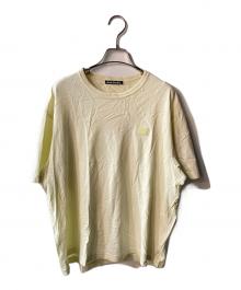 Acne studios（アクネ ストゥディオズ）の古着「フェイスパッチTシャツ」｜イエロー
