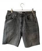 LEVI'Sリーバイス）の古着「デニムハーフパンツ」｜グレー