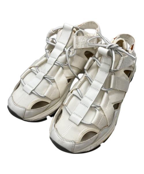 DIOR HOMME（ディオール オム）Dior Homme (ディオール オム) CD1 オブリーク サンダル ホワイト サイズ:41の古着・服飾アイテム