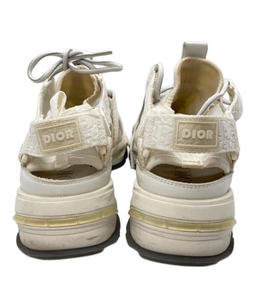 DIOR HOMME（ディオール オム）Dior Homme (ディオール オム) CD1 オブリーク サンダル ホワイト サイズ:41の古着・服飾アイテム