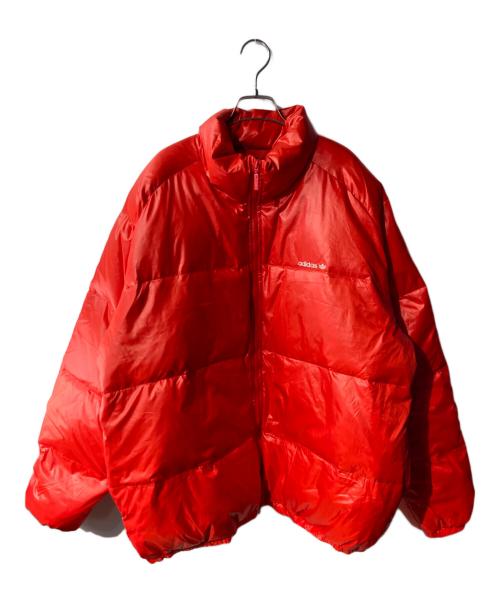 adidas（アディダス）adidas (アディダス) ダウンジャケット レッド サイズ:4XO 未使用品の古着・服飾アイテム