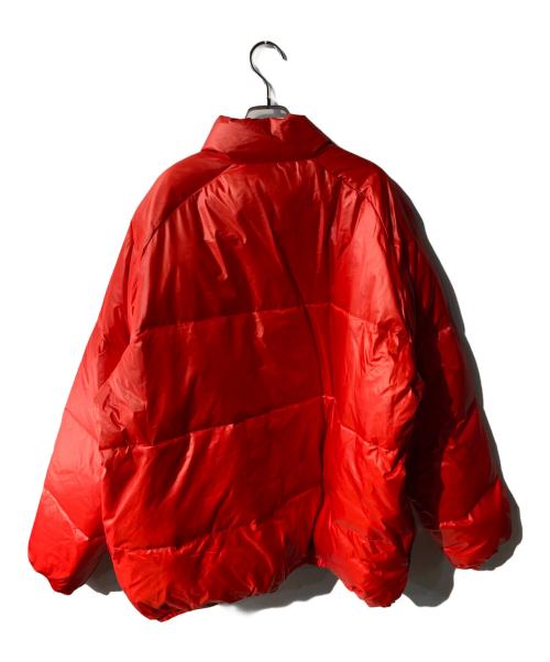 adidas（アディダス）adidas (アディダス) ダウンジャケット レッド サイズ:4XO 未使用品の古着・服飾アイテム
