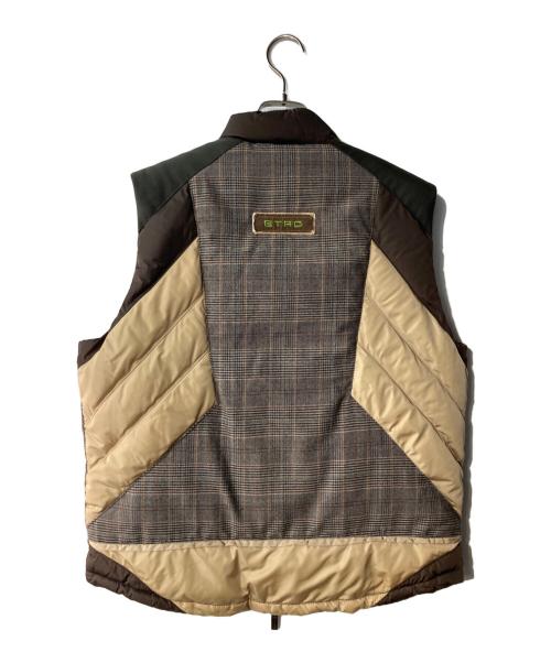 ETRO（エトロ）ETRO (エトロ) ダウンベスト ベージュ サイズ:Mの古着・服飾アイテム