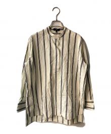 theory（セオリー）の古着「プルオーバーシャツ」｜ベージュ