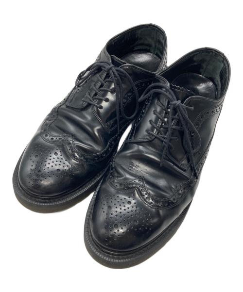 LOAKE（ローク）LOAKE (ローク) ウィングチップシューズ ブラック サイズ:8の古着・服飾アイテム
