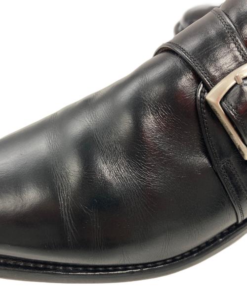 SCOTCH GRAIN（スコッチグレイン）SCOTCH GRAIN (スコッチグレイン) シングルモンクストラップシューズ ブラック サイズ:25.5㎝の古着・服飾アイテム