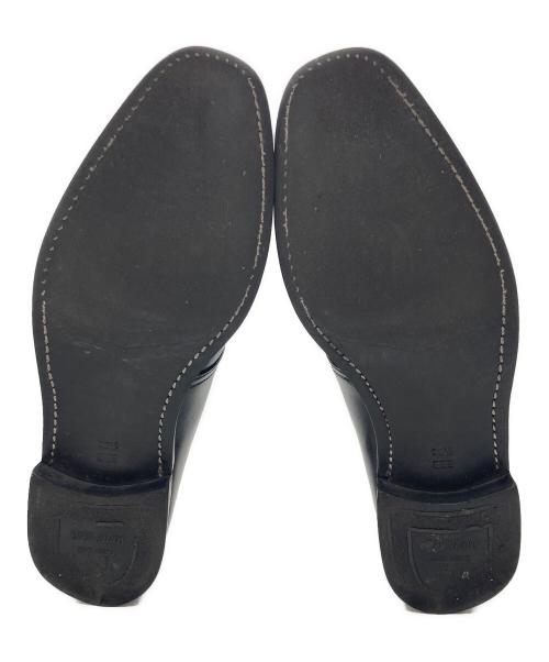 SCOTCH GRAIN（スコッチグレイン）SCOTCH GRAIN (スコッチグレイン) シングルモンクストラップシューズ ブラック サイズ:25.5㎝の古着・服飾アイテム