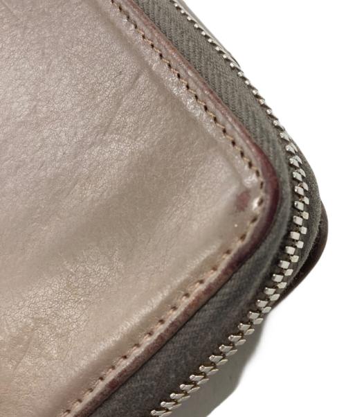 IL BISONTE（イル ビゾンテ）IL BISONTE (イル ビゾンテ) 2つ折り財布 ベージュの古着・服飾アイテム