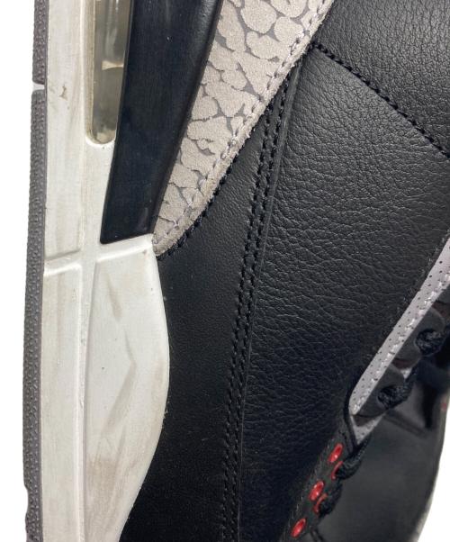 NIKE（ナイキ）NIKE (ナイキ) AIR JORDAN 3 RETRO ブラック サイズ:27㎝の古着・服飾アイテム