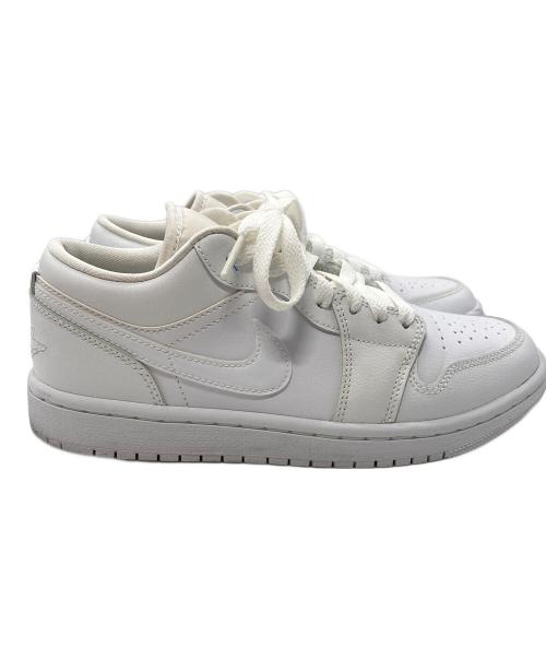 NIKE（ナイキ）NIKE (ナイキ) WMNS AIR JORDAN 1 LOW ホワイト サイズ:23.5cmの古着・服飾アイテム