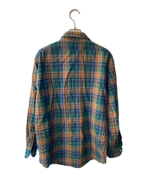 PENDLETON（ペンドルトン）PENDLETON (ペンドルトン) ウールチェックシャツ ブラウン サイズ:Lの古着・服飾アイテム