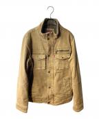 LEVI'Sリーバイス）の古着「ジップアップブルゾン」｜ブラウン