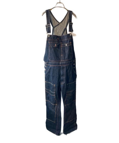 EIGHT G（エイトジー）EIGHT G (エイトジー) 17oz DENIM OVERALL デニムオーバーオール インディゴ サイズ:96cm（W38）の古着・服飾アイテム