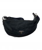 PRADAプラダ）の古着「FRUIT BAG ナイロンショルダーバッグ」｜ブラック