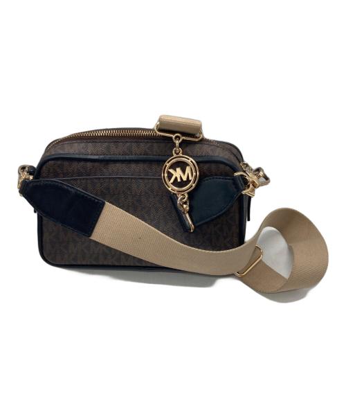 MICHAEL KORS（マイケル・コース）MICHAEL KORS (マイケル・コース) ショルダーバッグ ブラウンの古着・服飾アイテム