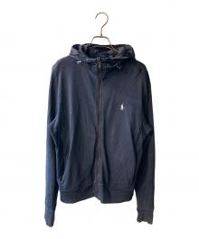 POLO RALPH LAUREN（ポロ・ラルフローレン）の古着「ジップパーカー」｜ネイビー