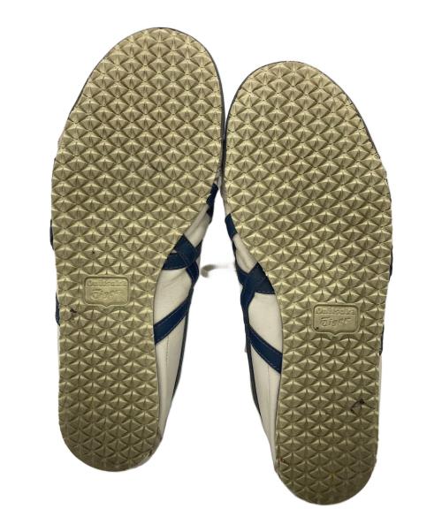 Onitsuka Tiger（オニツカタイガー）Onitsuka Tiger (オニツカタイガー) EXICO66 ホワイト×ネイビー サイズ:28cmの古着・服飾アイテム