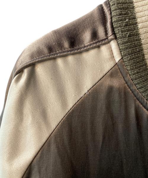 NATURAL VINTAGE GOA（ナチュラル ヴィンテージ ゴア）NATURAL VINTAGE GOA (ナチュラル ヴィンテージ ゴア) リバーシブルスカジャン ブラウン サイズ:FREEの古着・服飾アイテム