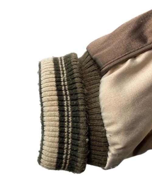 NATURAL VINTAGE GOA（ナチュラル ヴィンテージ ゴア）NATURAL VINTAGE GOA (ナチュラル ヴィンテージ ゴア) リバーシブルスカジャン ブラウン サイズ:FREEの古着・服飾アイテム