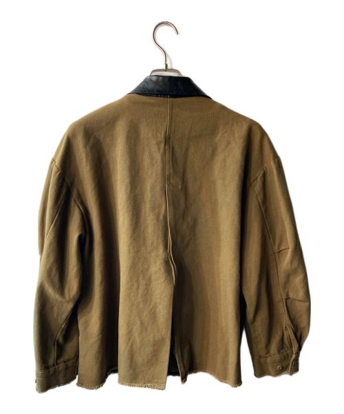 KASTANE（カスタネ）Kastane (カスタネ) 断ち切りダックジャケット ブラウン サイズ:FREEの古着・服飾アイテム