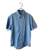 POLO RALPH LAURENポロ・ラルフローレン）の古着「CLBDPPCSSS-SHORT SLEEVE-SPORT SHIRT」｜ブルー