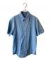 POLO RALPH LAUREN（ポロ・ラルフローレン）の古着「CLBDPPCSSS-SHORT SLEEVE-SPORT SHIRT」｜ブルー