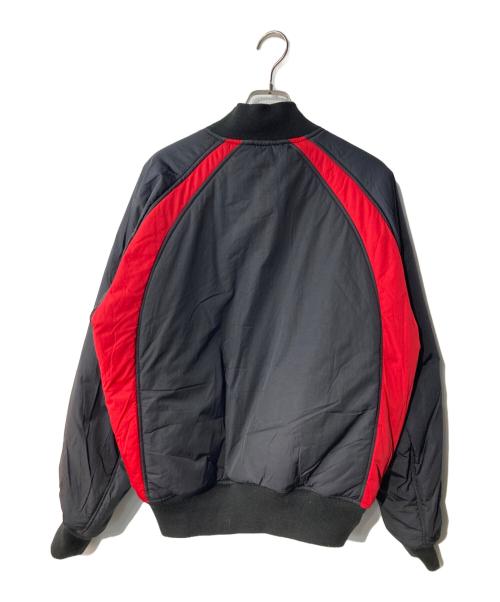 JORDAN（ジョーダン）JORDAN (ジョーダン) AS M J ESS STMT MA-1 JACKET ブラック サイズ:Lの古着・服飾アイテム
