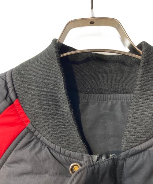 JORDAN（ジョーダン）JORDAN (ジョーダン) AS M J ESS STMT MA-1 JACKET ブラック サイズ:Lの古着・服飾アイテム