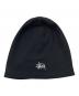 stussy（ステューシー）の古着「WAFFLE SKULLCAP」｜ブラック