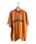 Supreme（シュプリーム）の古着「Cracked Arc S/S Top」｜オレンジ
