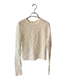 IENA（イエナ）の古着「ペイズリー ストレッチレースプルオーバー」｜ホワイト