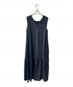 journal standard L'essageジャーナルスタンダード レサージュ）の古着「トリコットジャージーワンピース」｜ネイビー