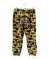 A BATHING APE（アベイシングエイプ）の古着「1St Camo Shark Sweatpants」｜ブラウン