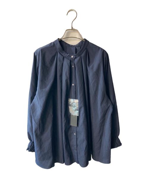 lelill（レリル）lelill (レリル) シャツブラウス ネイビー サイズ:38 未使用品の古着・服飾アイテム