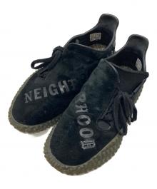 adidas×NEIGHBORHOOD（アディダス×ネイバーフッド）の古着「KAMANDA ローカットスニーカー」｜ブラック