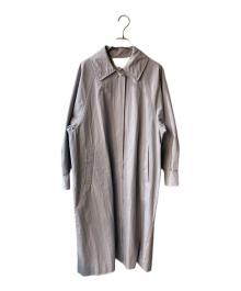 IENA LA BOUCLE（イエナ ラ ブークル）の古着「タイプライターステンカラーコート」｜パープル