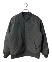 MMMM（エムエムエムエム）の古着「Polyester coated reversible down jacket」｜ブラック