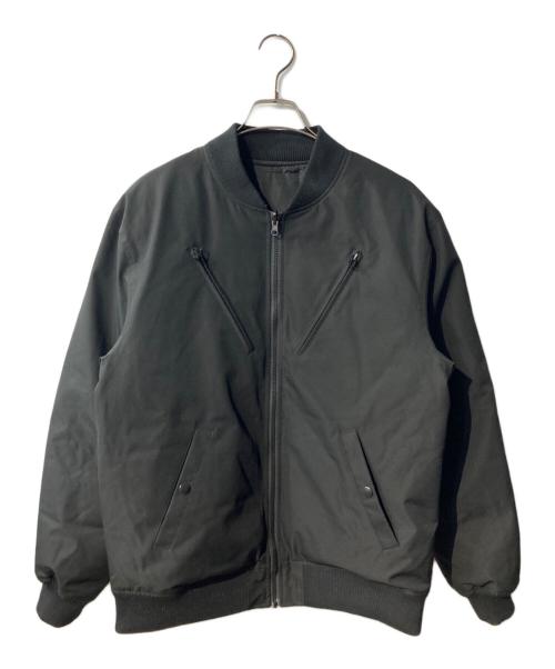 MMMM（エムエムエムエム）MMMM (エムエムエムエム) Polyester coated reversible down jacket ブラック サイズ:Mの古着・服飾アイテム